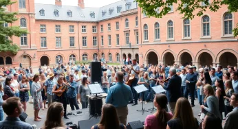 Columbia’s Unique Outdoor Music Performance on March 29
