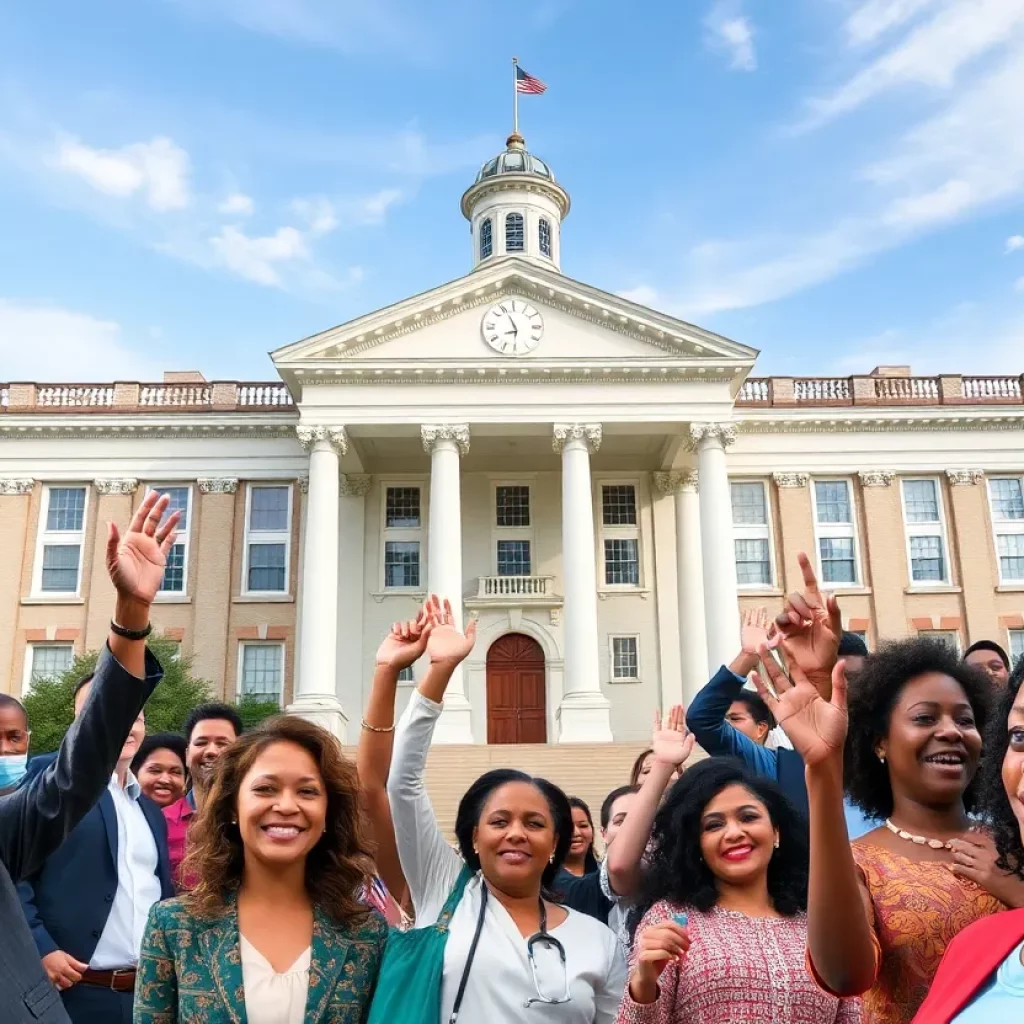 Celebration of new leadership appointments in South Carolina.