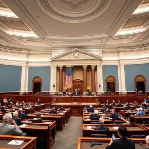 South Carolina State House during legislative session