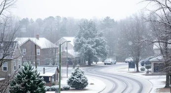 Winter Weather Alert Issued for South Carolina