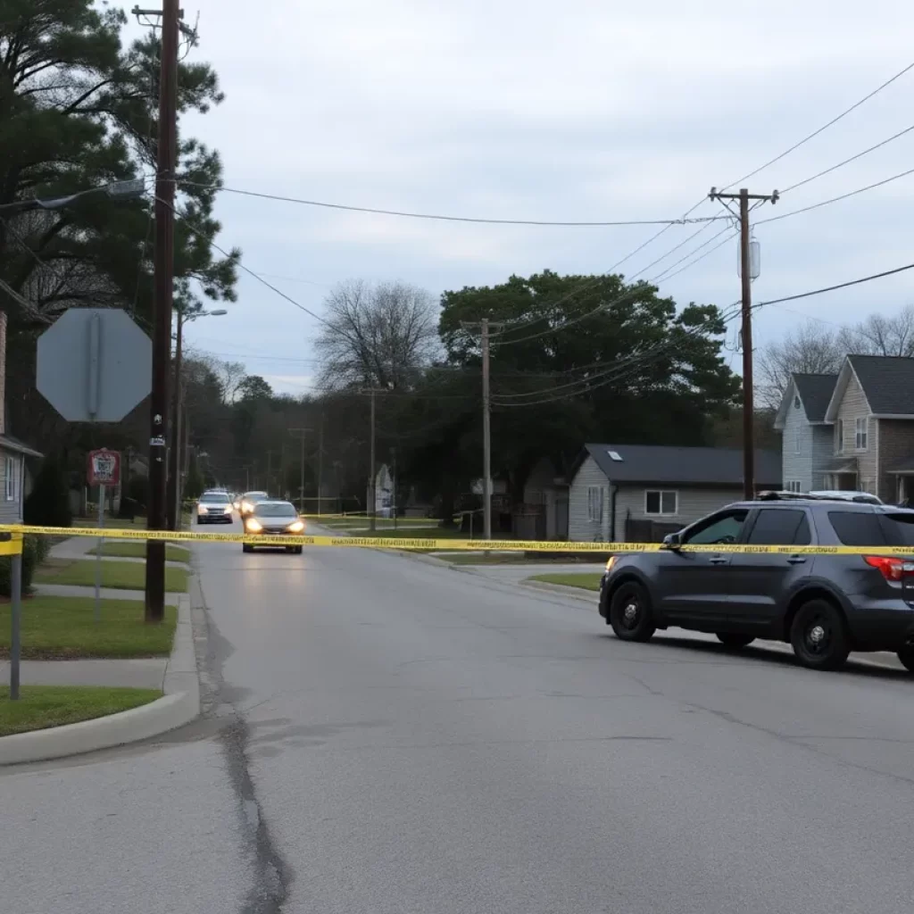 Anderson County Death Investigation Scene