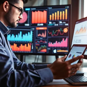 Professional using behavioral science to enhance digital marketing strategies