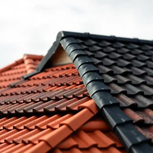 An infographic comparing different types of roofing materials for various environmental challenges.