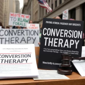 Protests against conversion therapy in Columbia