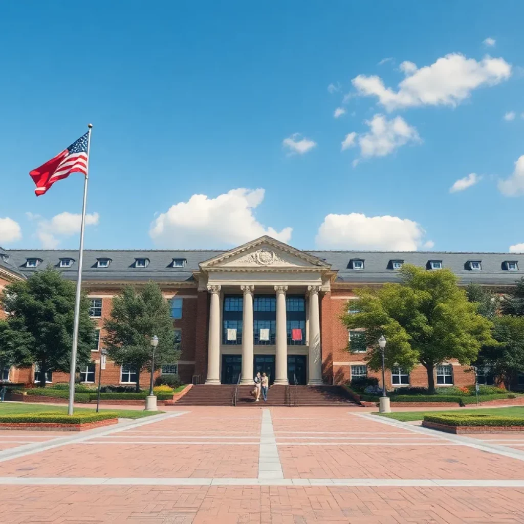 Harvard University campus illustrating educational independence