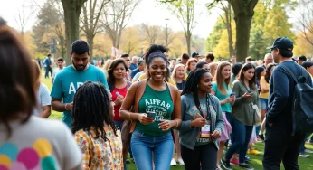 Columbia Promotes Mental Health Awareness with Mindful Steps Walk
