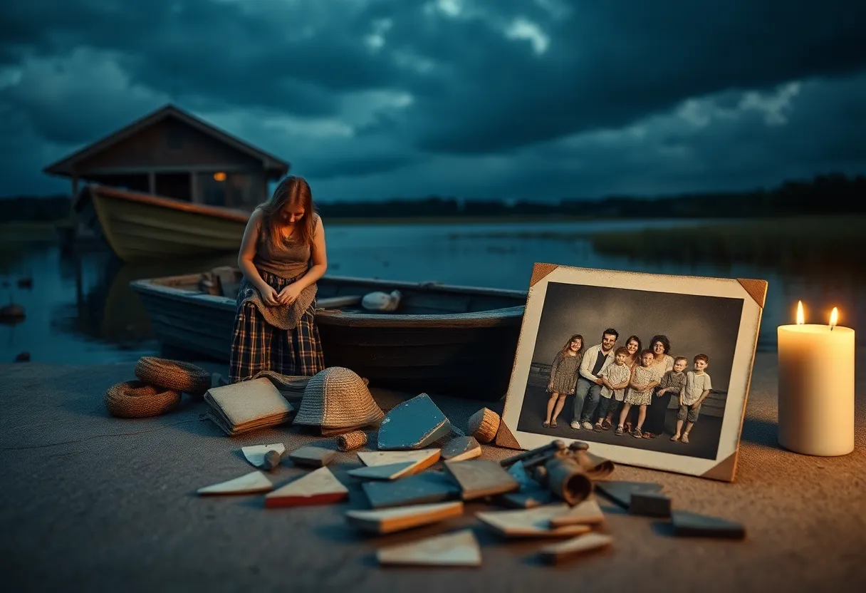 Representation of family tragedy related to Murdaugh Murders