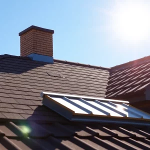 A variety of roofs being maintained in summer
