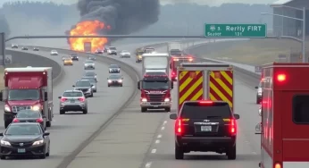 Traffic Troubles in Cayce, SC: Vehicle Fire Causes Delays on I-26 East